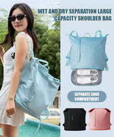 Wet And Dry Separation Large Capacity Backpack