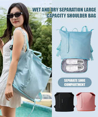 Wet And Dry Separation Large Capacity Backpack