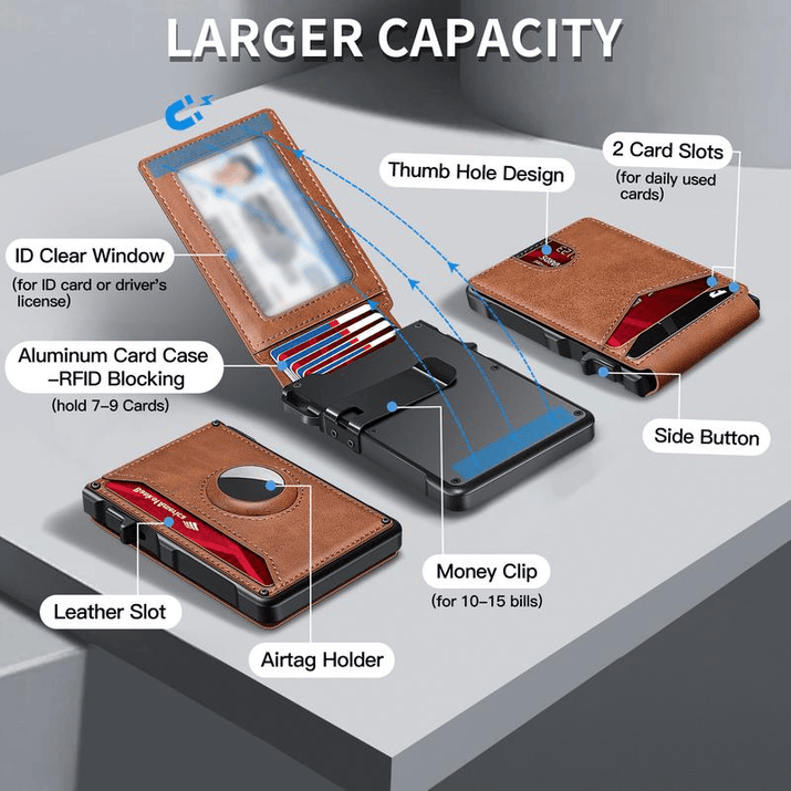 Men's Simple Bifold Wallet