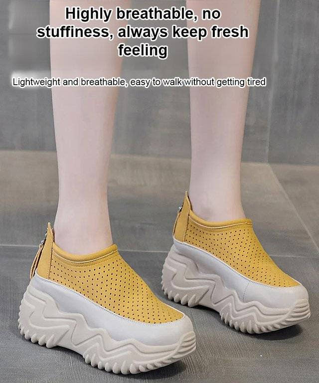Perforated Versatile Shoes For Women's
