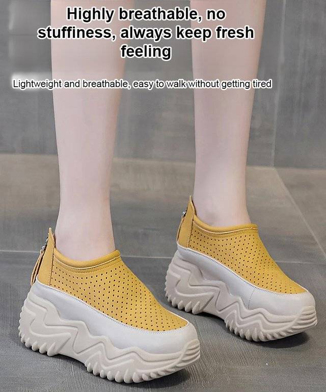 Perforated Versatile Shoes For Women's