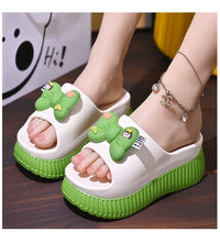 New 2025 Thick Sole Sandals With Bow