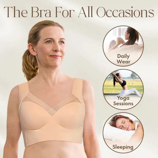 🏆 Breathable Seamless Wireless Support Bra