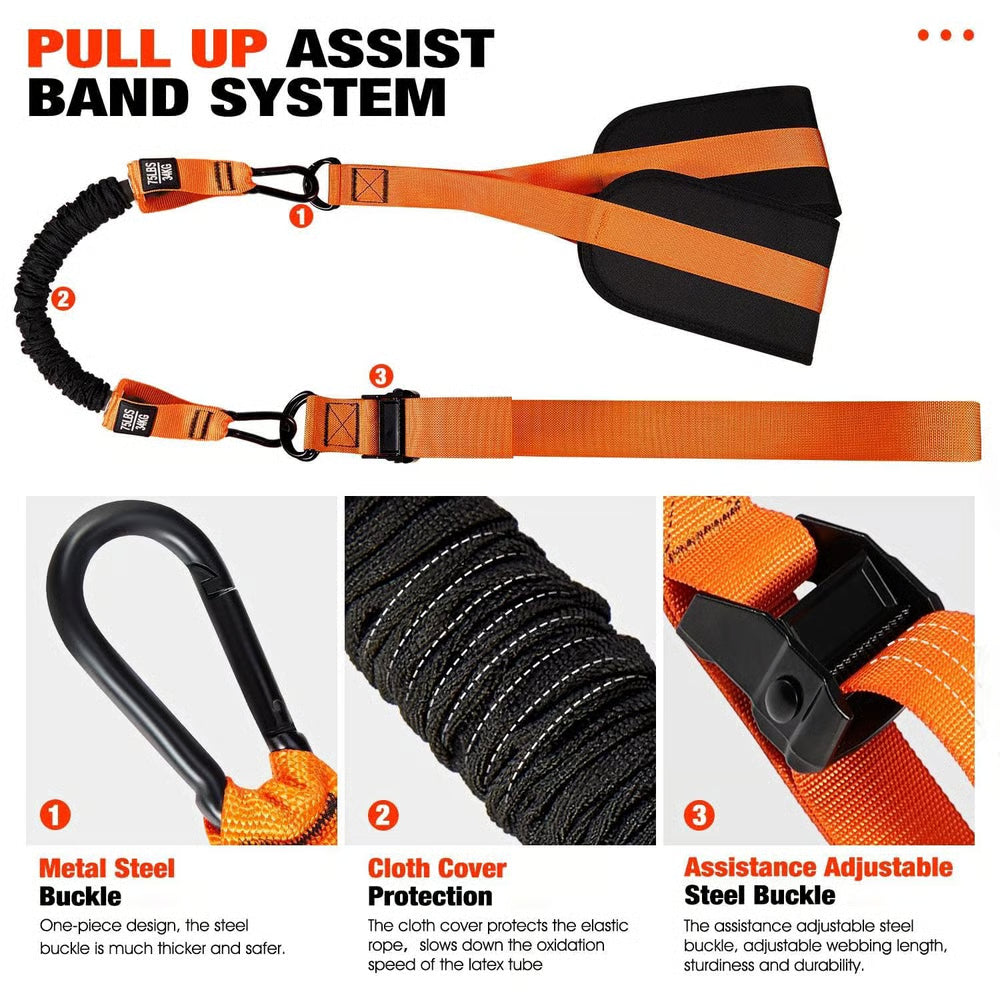 Heavy-Duty Pull Up Workout Band [Load Capacity 50 KG]