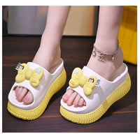 New 2025 Thick Sole Sandals With Bow