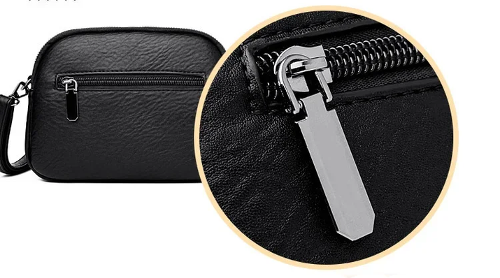 Independent Four-Compartment Large-Capacity Shoulder Bag