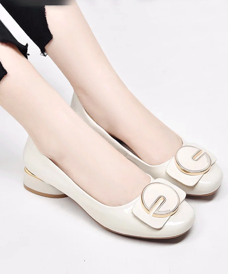 Patent Light Mouth Women's Shoes