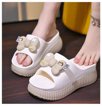 New 2025 Thick Sole Sandals With Bow