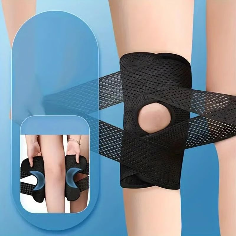 Plus Size Knee Brace For Knee Pain | Compression Knee Support with Air Mesh Fabric