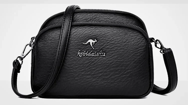 Independent Four-Compartment Large-Capacity Shoulder Bag