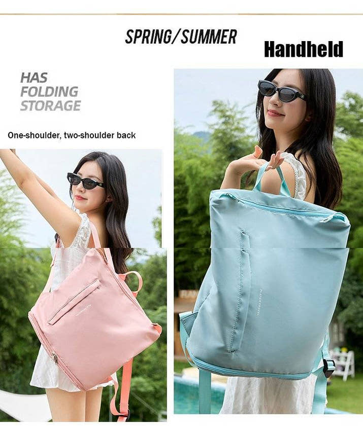 Wet And Dry Separation Large Capacity Backpack