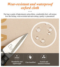 Japanese Style Simple Multi-Carry Waterproof Nylon Bag