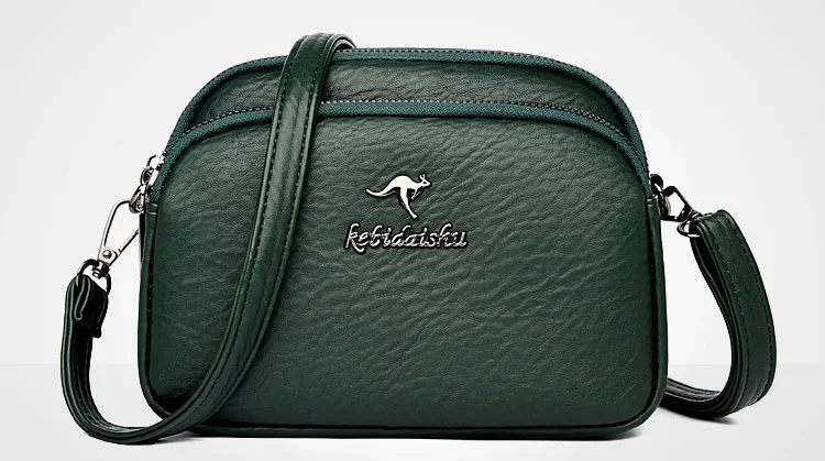 Independent Four-Compartment Large-Capacity Shoulder Bag