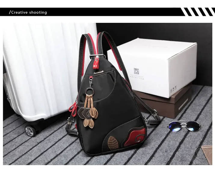 Unique And Stylish Ethnic Style Backpack