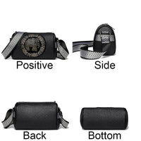 Barrel Shaped Shoulder & Crossbody Bag for Women – Soft & Stylish