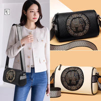Barrel Shaped Shoulder & Crossbody Bag for Women – Soft & Stylish