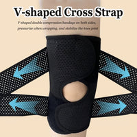 Plus Size Knee Brace For Knee Pain | Compression Knee Support with Air Mesh Fabric