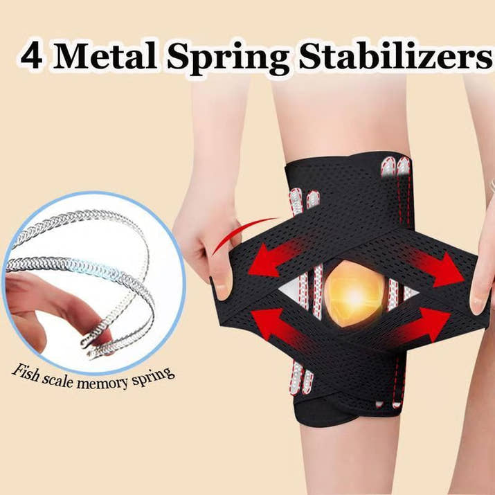 Plus Size Knee Brace For Knee Pain | Compression Knee Support with Air Mesh Fabric