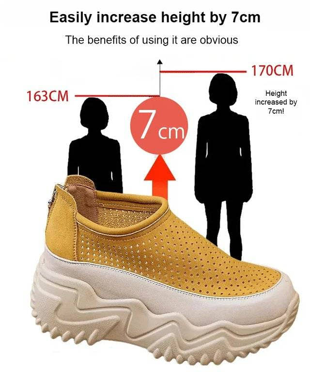 Perforated Versatile Shoes For Women's
