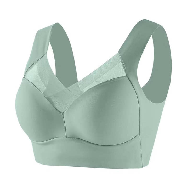 🏆 Breathable Seamless Wireless Support Bra