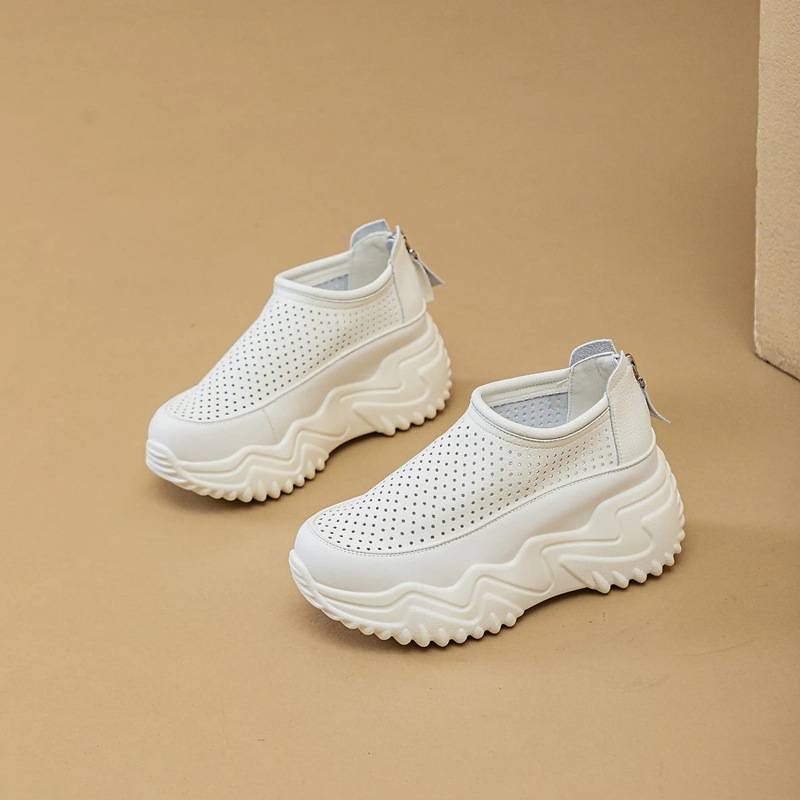 Perforated Versatile Shoes For Women's