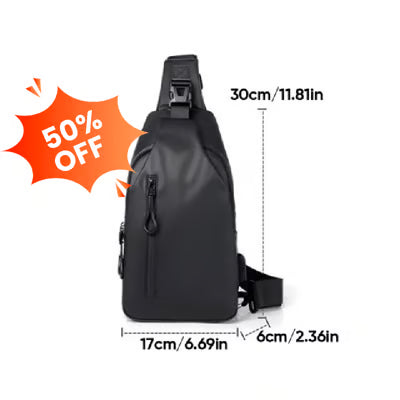 Men's Waterproof Shoulder Sling Bag