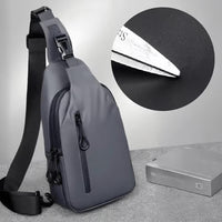 Men's Waterproof Shoulder Sling Bag