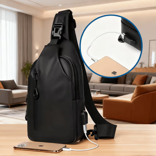 Men's Waterproof Shoulder Sling Bag