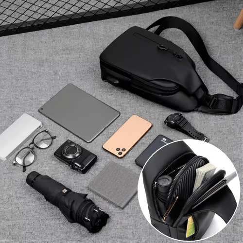 Men's Waterproof Shoulder Sling Bag