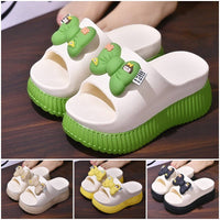 New 2025 Thick Sole Sandals With Bow