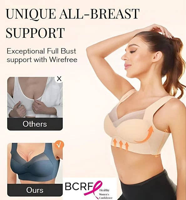 🏆 Breathable Seamless Wireless Support Bra